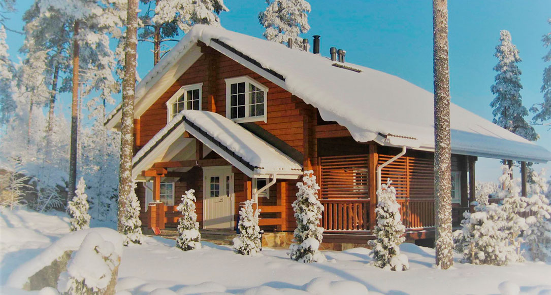 Сезонный зимний перерыв процесса строительстве дома
