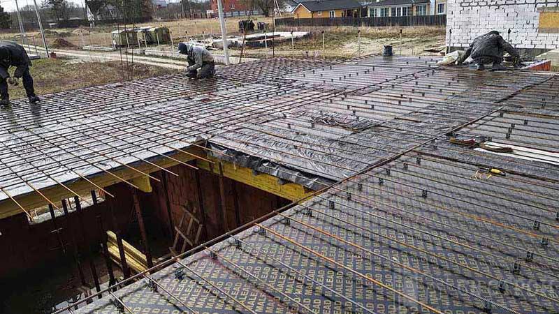 Устройство монолитного перекрытия Устройство монолитного перекрытия