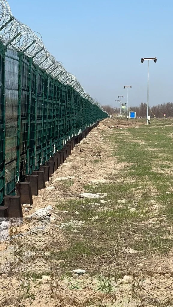 Ограждение 3D забора, по периметру аэропорта г. Алматы, расстояние 19,5 км, 2022-2023 г