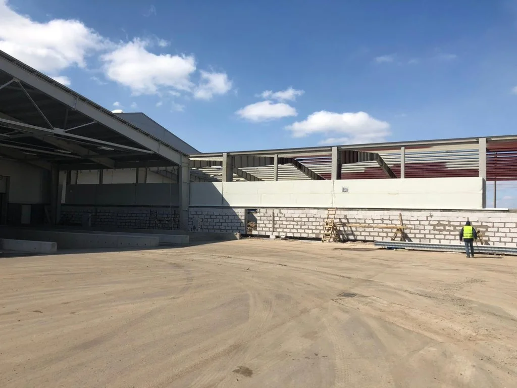 Расширение здания погрузки ж/д составов завода «Кока-Кола», 2019 г. Астана, 2019-2020 г