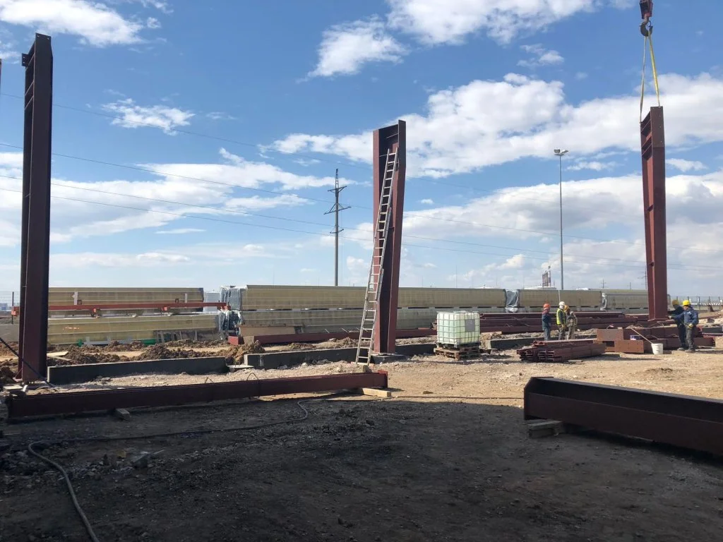 Расширение здания погрузки ж/д составов завода «Кока-Кола», 2019 г. Астана, 2019-2020 г