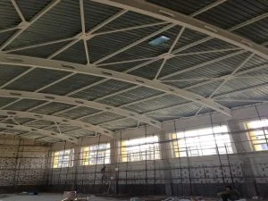 Строительство кровли Школы на 1200 мест в ЖК Аккент в г. Алматы 2009 г