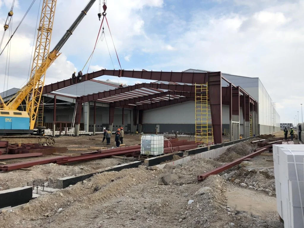Расширение здания погрузки ж/д составов завода «Кока-Кола», 2019 г. Астана, 2019-2020 г