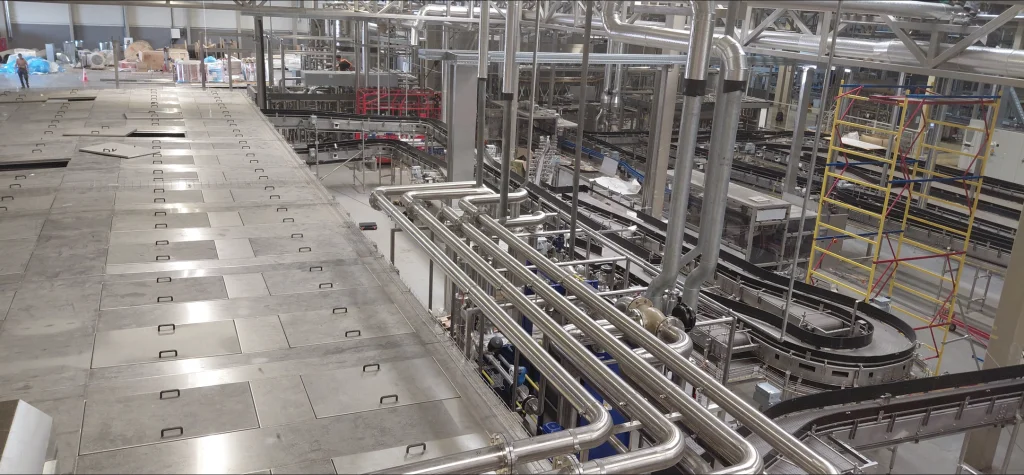 Cтроительства производственного комплекса Coca-Cola в Бишкеке 2025-2026 г